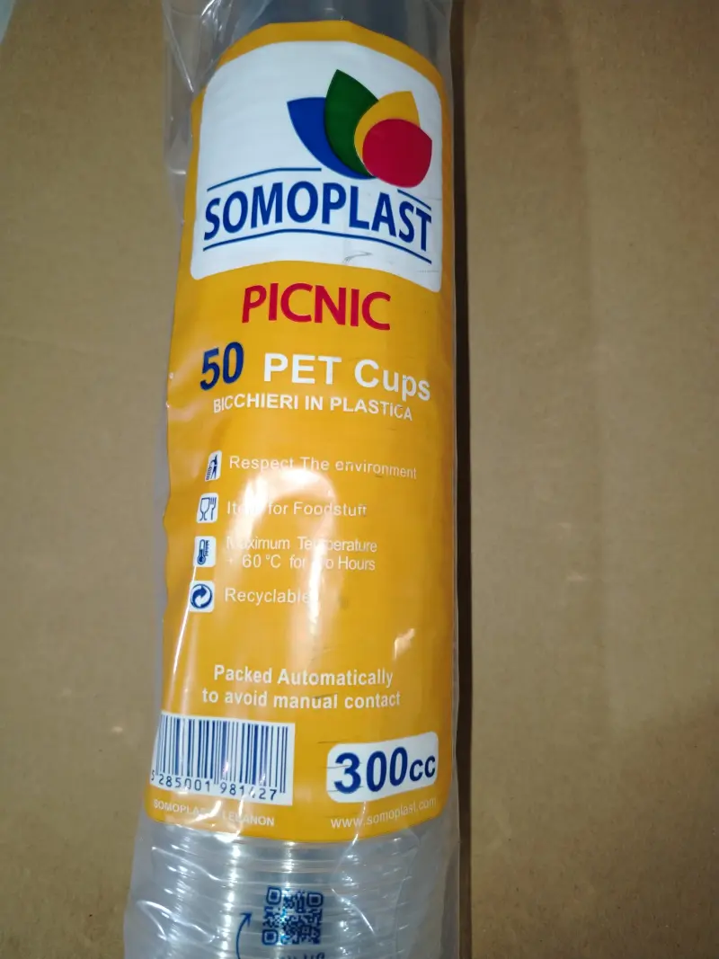 Cup plastic 300cc pet