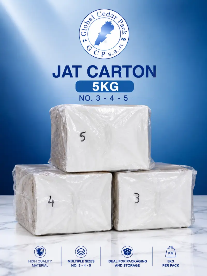 Jat carton no 3-4-5/5kg